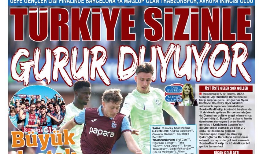 Trabzonspor’un gençleri iz bıraktı