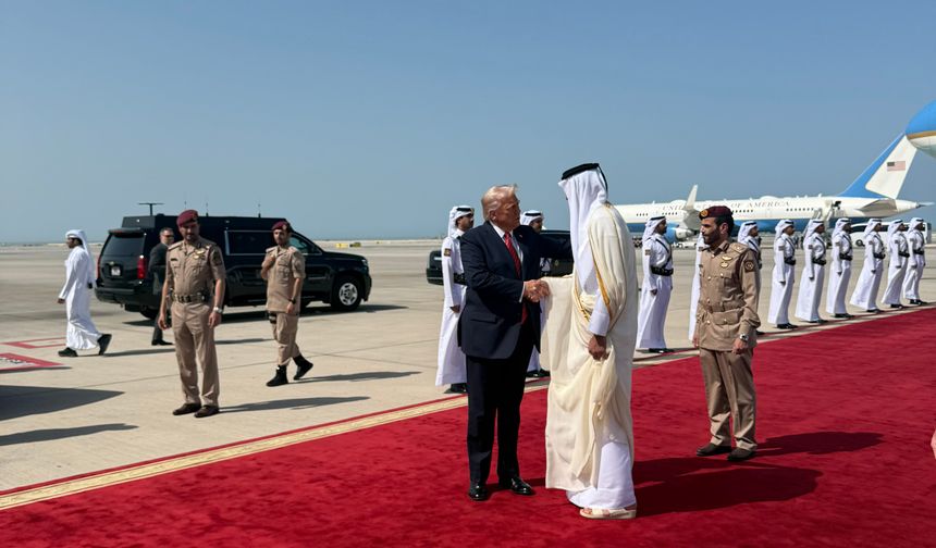 ABD Başkanı Trump, Katar'da