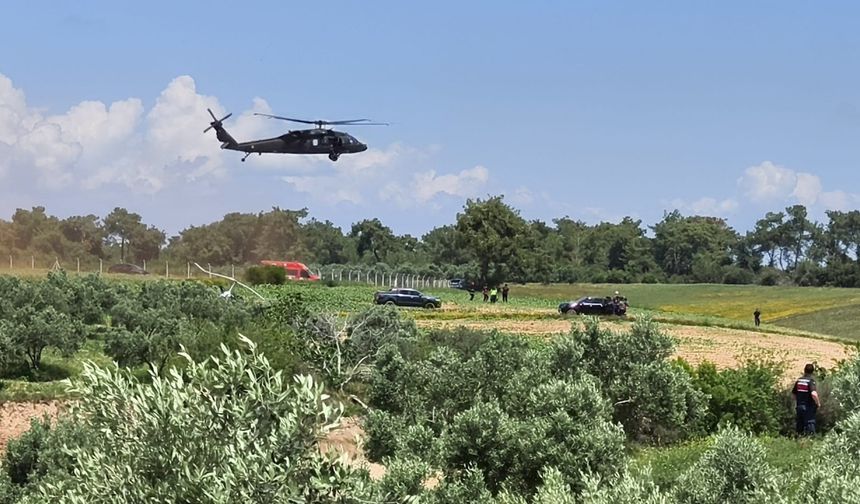 Adana'da cayrokopter kazasında yaralanan teknisyen taburcu edildi