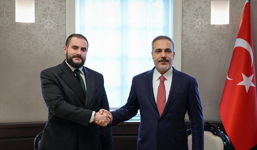 Bakan Fidan, Sırbistanlı mevkidaşı Zukorlic ile görüştü