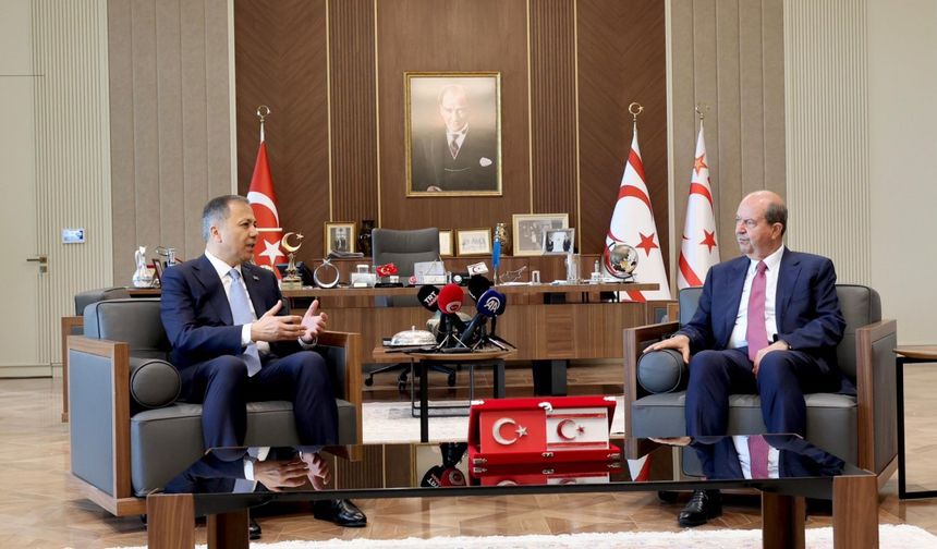 Bakan Yerlikaya, Kıbrıs’ta
