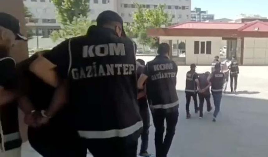 Gaziantep'te tefecilik operasyonunda 2 tutuklama /Video eklendi