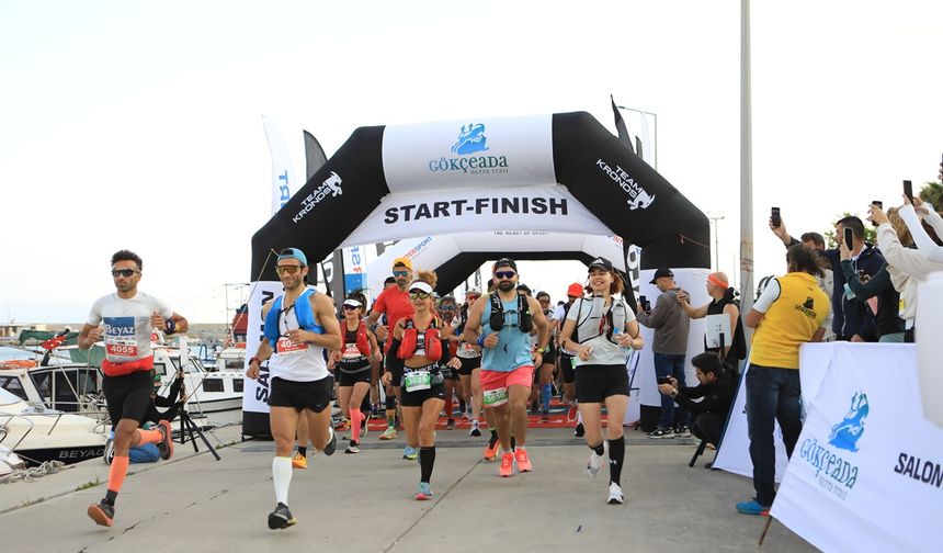 Gökçeada Ultra Trail koşuldu