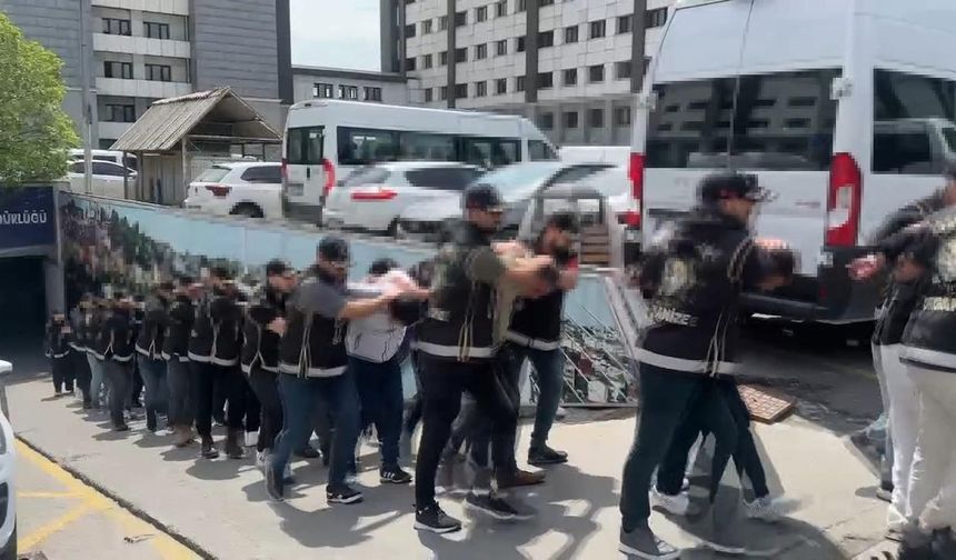 İstanbul - İstanbul merkezli 5 ilde suç örgütüne operasyon: 16 gözaltı