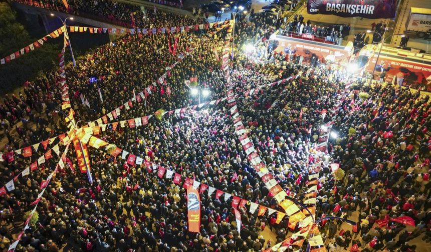 İstanbul - Özgür Özel, Başakşehir'de konuştu