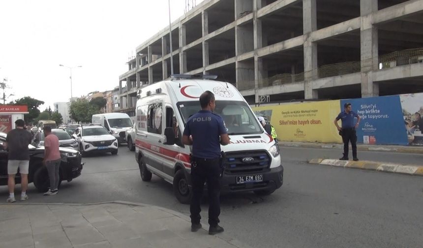İstanbul - Silivri'de kaza sonrası kavgayı polis ayırdı