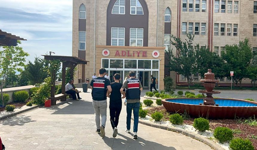 Köpeği motosiklete bağlayıp sürükleyen sürücü gözaltına alındı