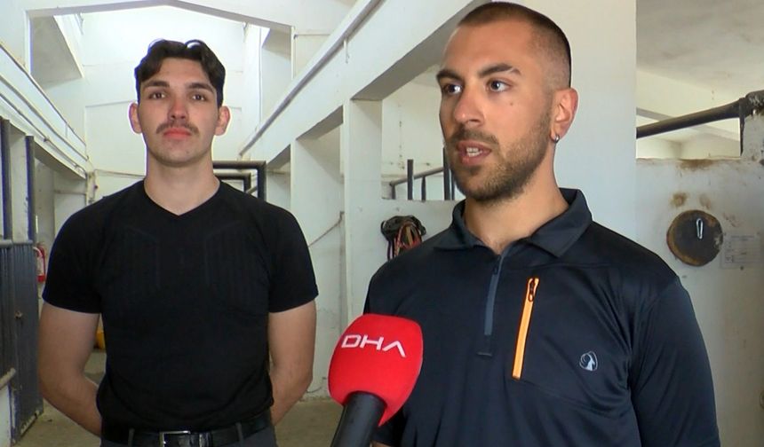 Köpek eğitiminde kullanılan ‘clicker’ ile atları eğitiyorlar