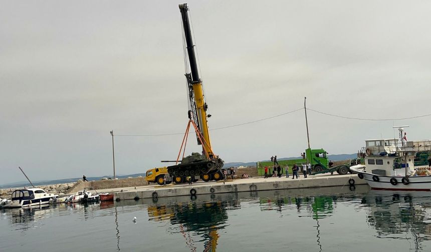 Saros Körfezi’ne 3 Haziran’da tank batırılacak