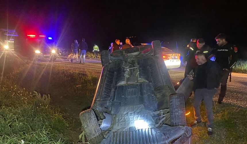 Tokat’ta iki otomobil kafa kafaya çarpıştı: 1 ölü, 2 yaralı