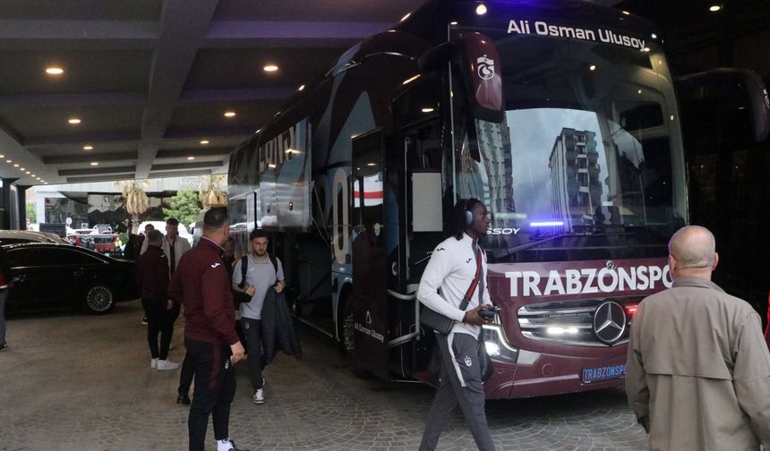 Trabzonspor kafilesi, Gaziantep’te