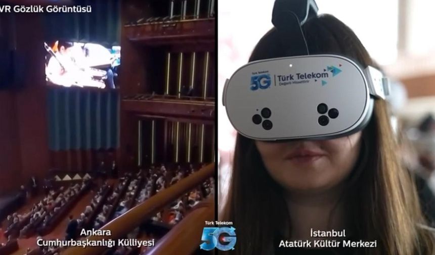 Türk Telekom, Cumhurbaşkanlığı Külliyesi’ndeki ilk 5G yayınını gerçekleştirdi