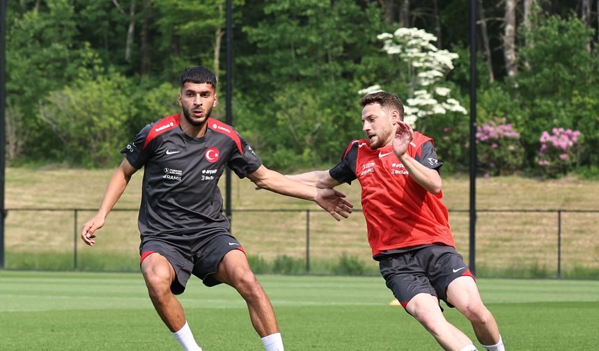 A Milli Futbol Takımı, ABD maçının hazırlıklarını sürdürdü