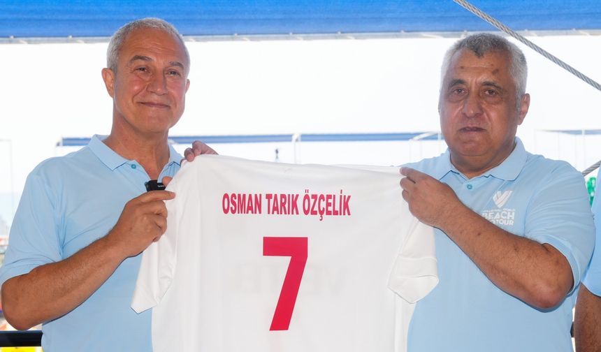 Antalya'da plaj voleybolu heyecanı