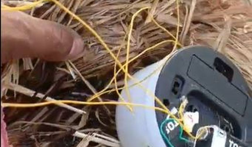 Buğday tarlasında, yangın çıkaran elektronik düzenek buldu