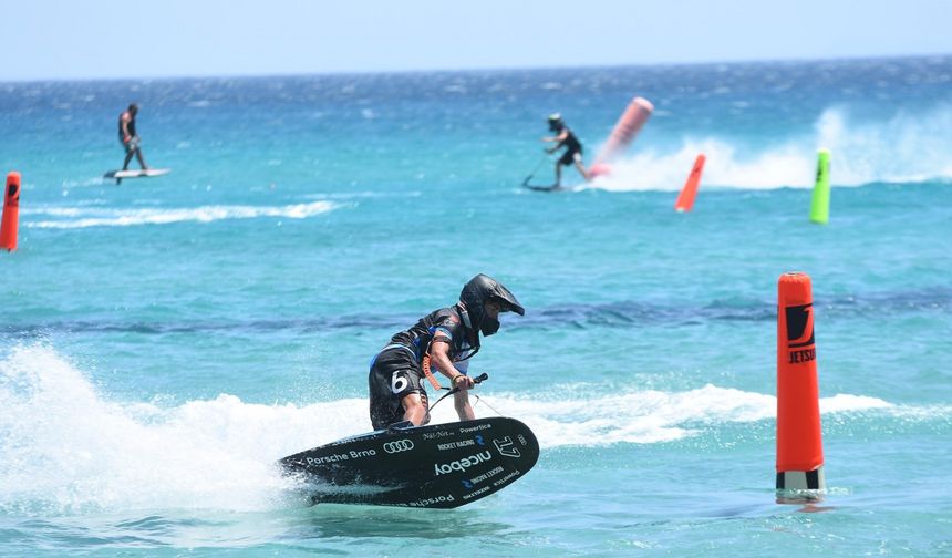 Çeşme’de Dünya Motosurf Şampiyonası sona erdi / Video eklendi
