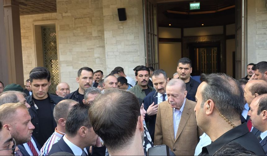 Cumhurbaşkanı Erdoğan bayram namazını Muğla'da kıldı