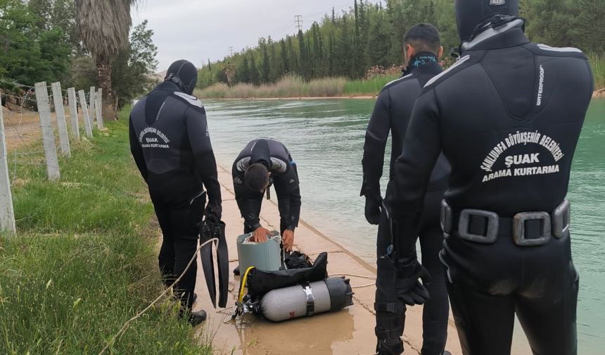 Şanlıurfa’da 1'i çocuk 2 kişi, sulama kanalında kayboldu