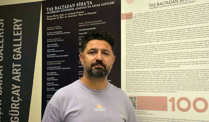 'Taş Baltadan SİHA'ya sergisi ile çağlar arasında yolculuk
