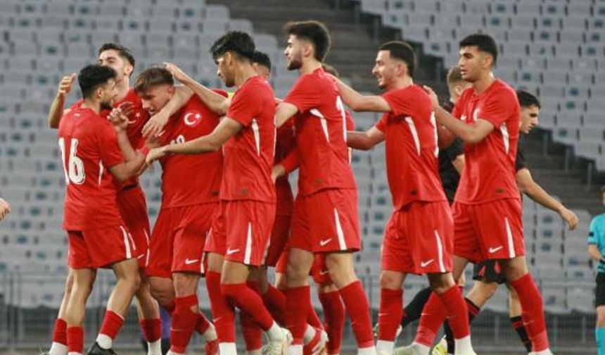Türkiye Ümit Millî Takımı, Arnavutluk'u 1-0 yendi