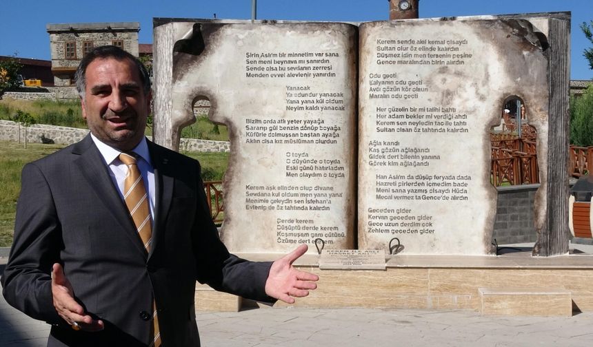 Erzurum - Kerem ile Aslı aşkı ile hikayeciliği yeniden canlandırdılar /Video eklendi