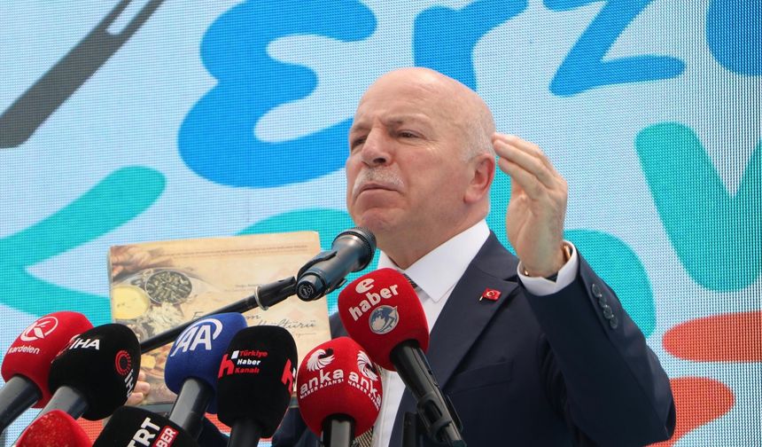 Erzurum'da 55 çeşit ürünün yer aldığı 'Kahvaltı Festivali'