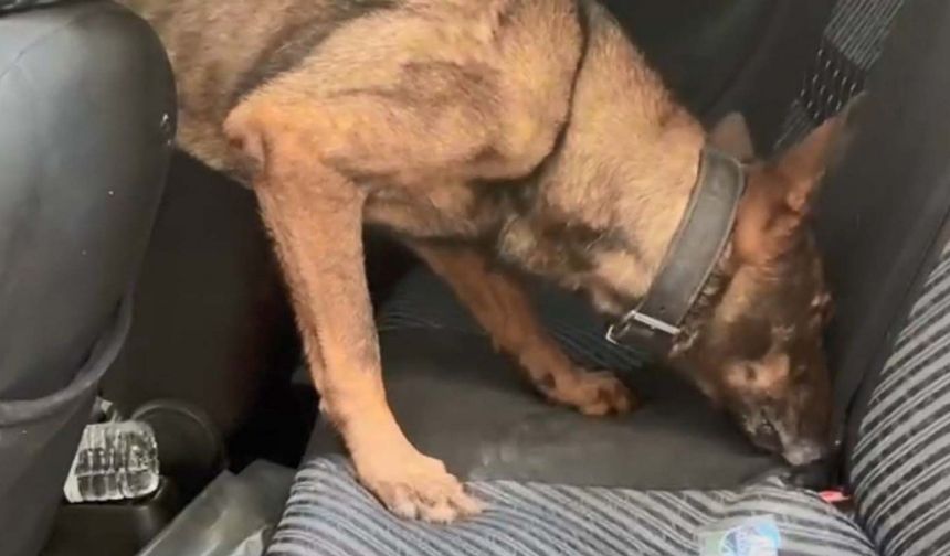 Eskişehir’de durdurulan otomobilde 1 kilo kokain ele geçirildi