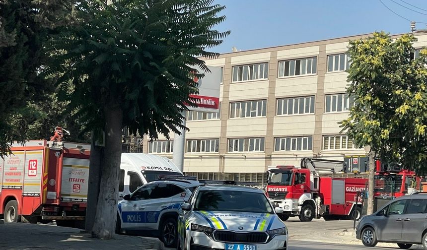 Gaziantep’te tekstil fabrikasında çıkan yangın söndürüldü