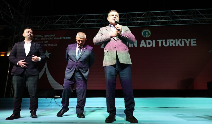 İzmir’de ‘15 Temmuz’ etkinliği/ Fotoğraflar