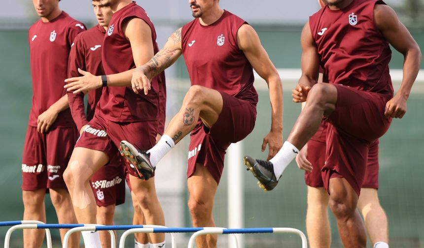 Trabzonspor yeni sezon hazırlılarını sürdürdü