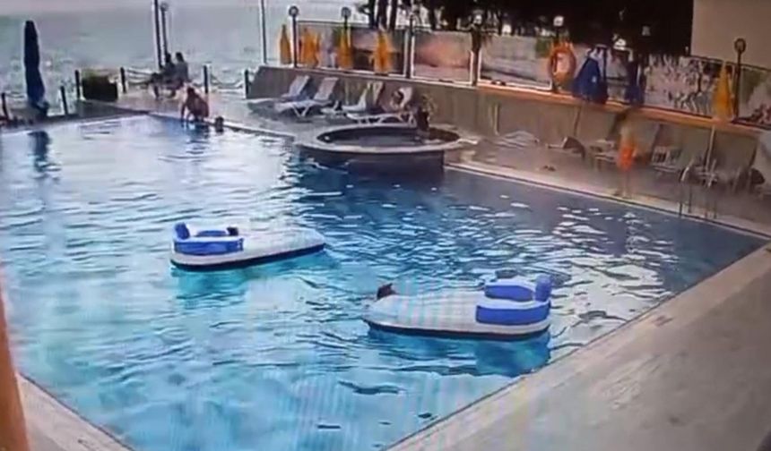 9 yaşındaki Ali, kaldıkları otelin havuzunda boğuldu