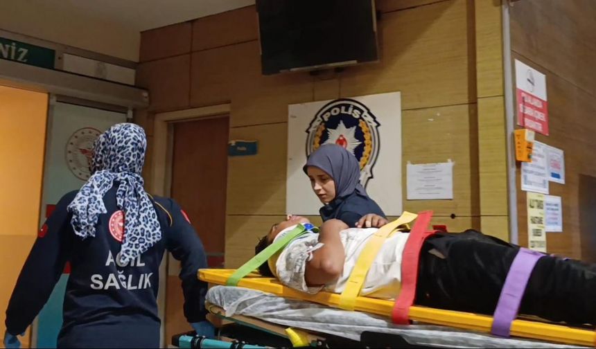 Bursa’da 1’inci kat balkonundan düşen Mert yaralandı