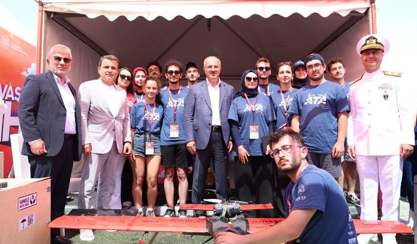 Çanakkale'de TEKNOFEST Savaşan İHA Yarışması 2'nci gününde