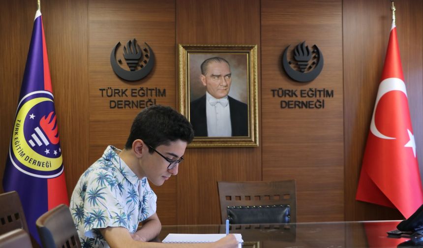 Depremde ailesini kaybeden Yusuf, Uzay Teknolojileri Lisesi'ne yerleşti