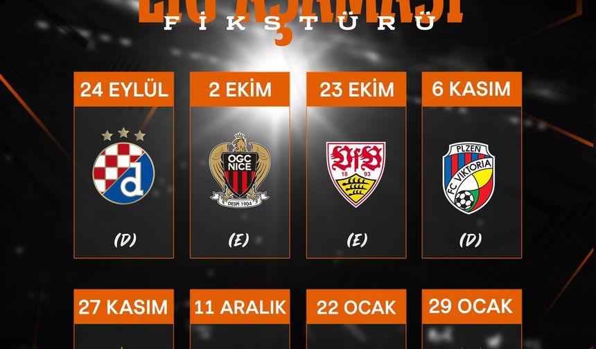 Fenerbahçe'nin Avrupa Ligi fikstürü açıklandı /Fotoğraf Eklendi