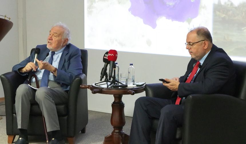 İstanbul- İlber Ortaylı ve Erhan Afyoncu TEKNOFEST Mavi Vatan'da konferans verdi