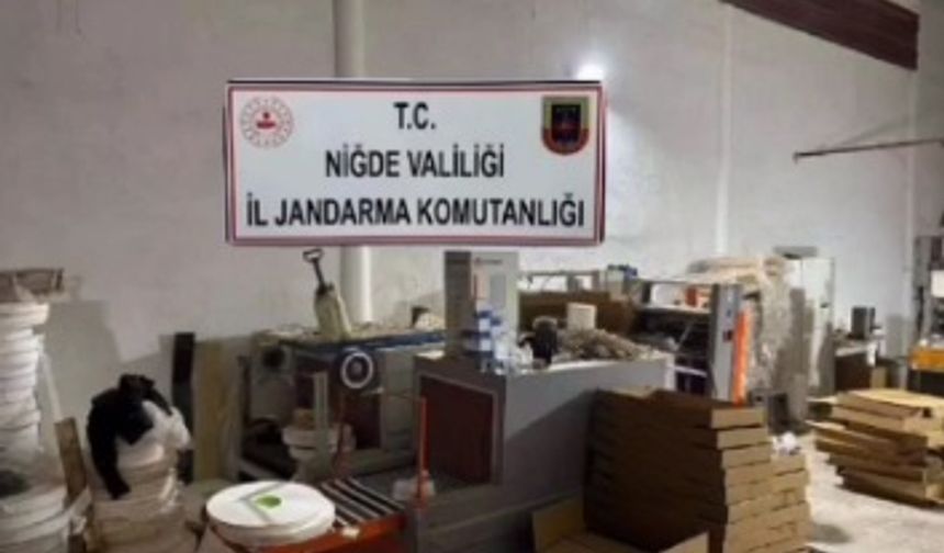 Kaçak sigara operasyonunda 50 milyon TL’lik malzeme ele geçirildi