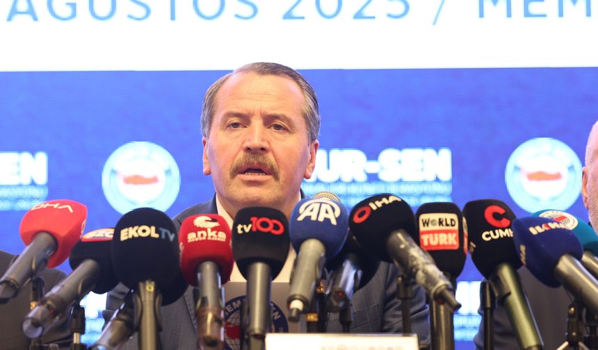 Memur-Sen Başkanı Yalçın: Zorunlu olarak tahkime yönlendiren bu süreç, çıkmaz sokaktır