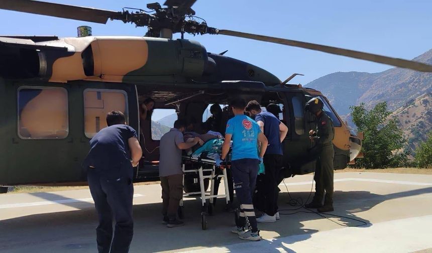 MSB: Hamile kadın, TSK helikopteri ile hastaneye ulaştırıldı