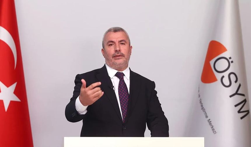 ÖSYM Başkanı Ersoy: Elektronik Yabancı Dil Sınavı'na 5 bin 263 aday başvurdu