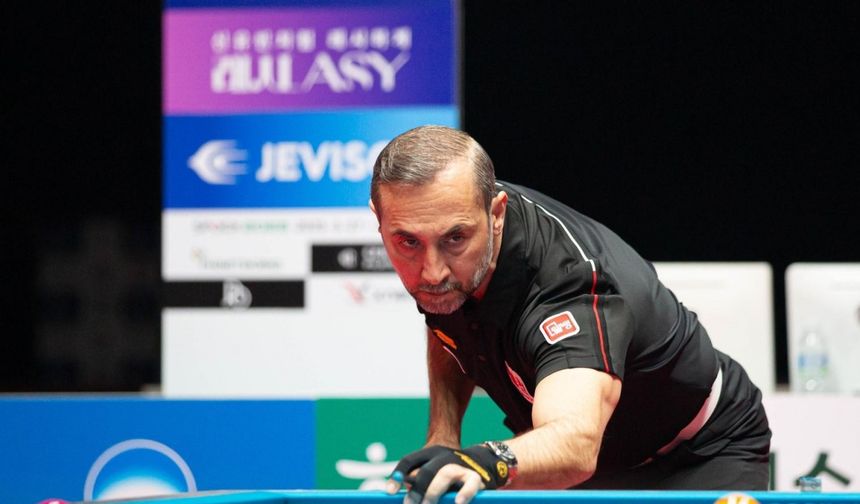 Semih Saygıner, Kore Profesyonel Bilardo Ligi’nde yarı finalde