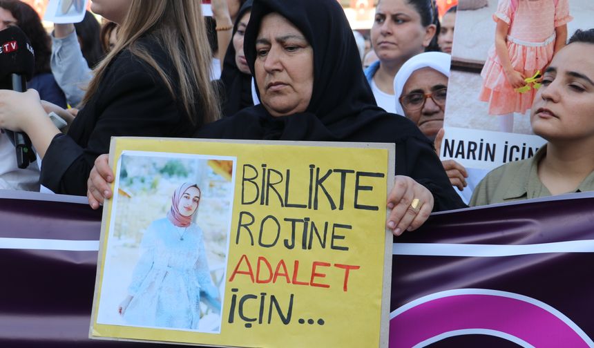Diyarbakır'da ‘Rojin için adalet' yürüyüşü