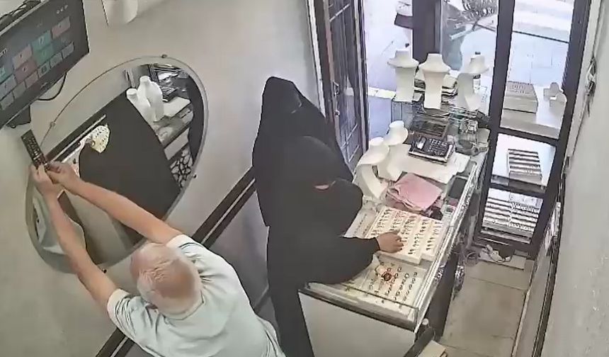 Kuyumcudan 2,5 kilo altın çalan 8 şüpheli tutuklandı