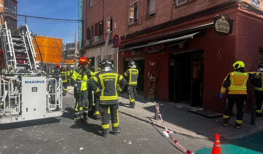 Madrid'de patlama: 1 ölü, 25 yaralı