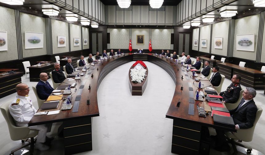 Milli Güvenlik Kurulu toplandı