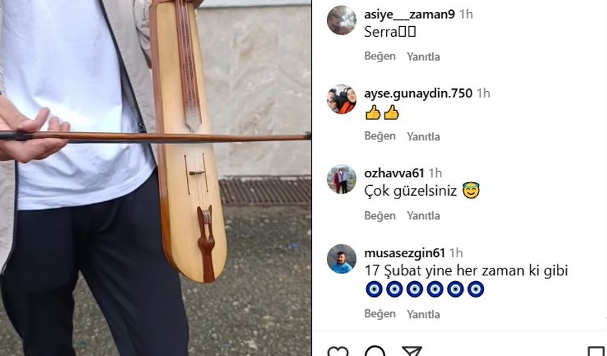 Trabzon'da okula kemençeli, türkülü başlangıç