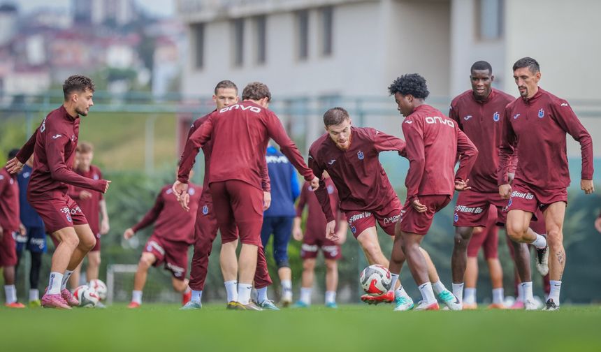 Trabzonspor, Gaziantep FK maçı hazırlıklarını tamamladı