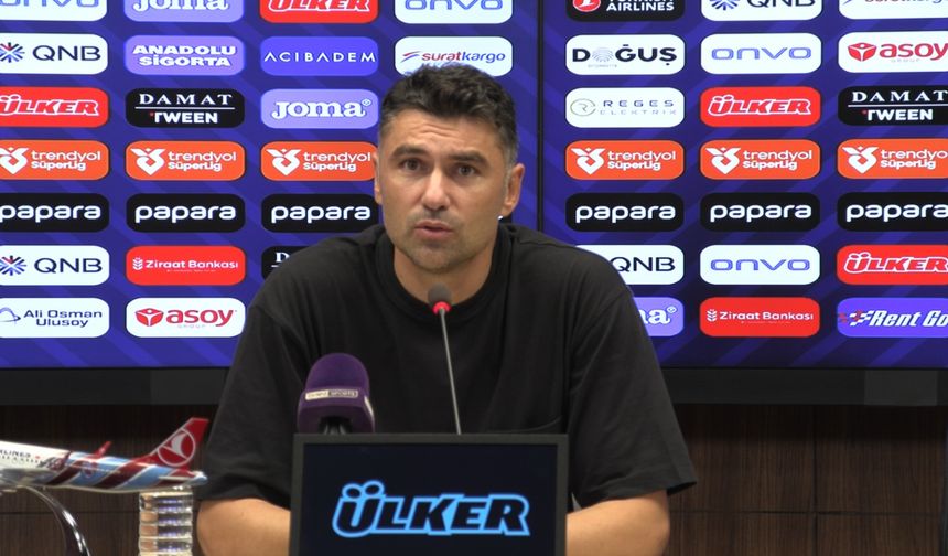 Trabzonspor-Gaziantep FK maçının ardından