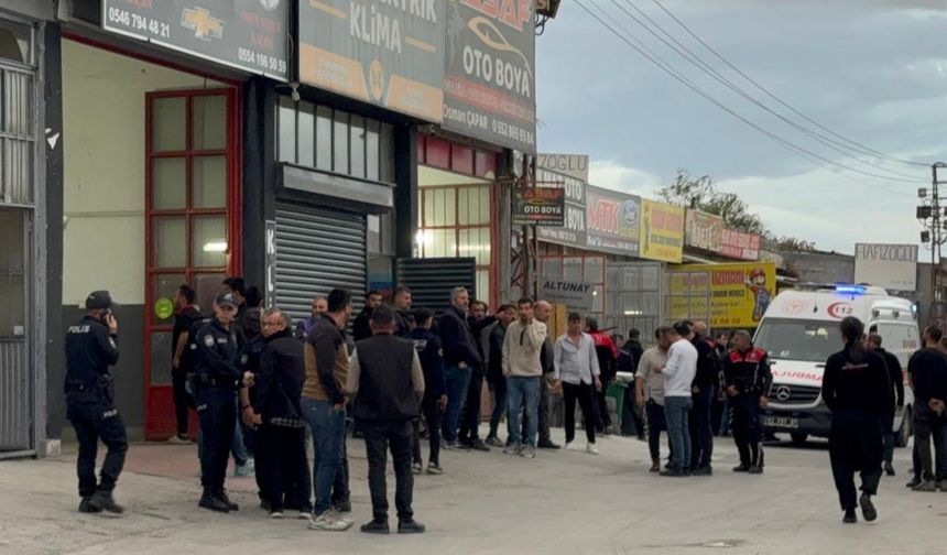 12 kişinin yaralandığı oto boyama atölyesine silahla saldırının görüntüleri ortaya çıktı; 3 gözaltı