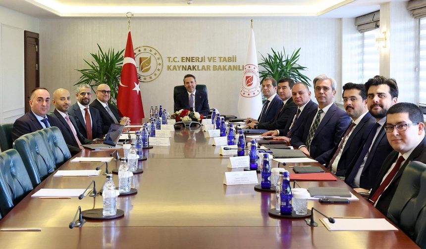 Bakan Bayraktar, BAE merkezli enerji şirketi Masdar'ın CEO'su Ramahi'yi kabul etti